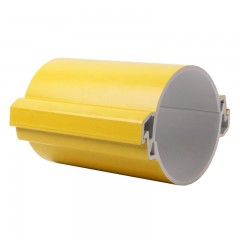 Труба разборная ПВХ d110 мм (3 м) 750Н желтая EKF-Plast tr-pvc-110-750-yellow