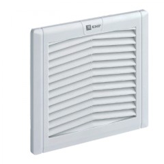 Вентиляционная решётка с фильтром 124x124 мм IP54 EKF PROxima EXF52