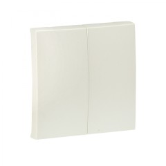 Валенсия лицевая панель выключателя 2-кл. 10А жемчуг EKF PROxima ESV10-L-023-50