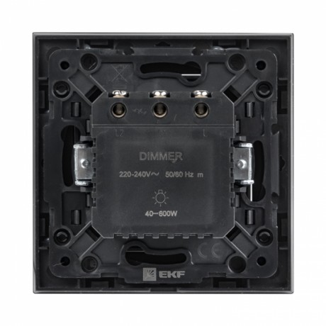 Стокгольм Механизм Светорегулятора 600W 220В черный EKF PROxima EZD06-101-10