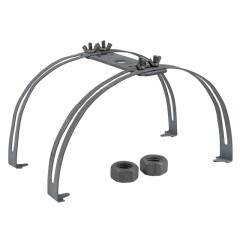 Держатель молниеприемника 1-2 метра на круглый конек двойной EKF PROxima lp-04002