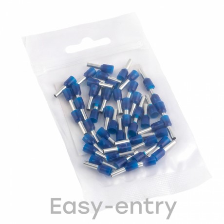 Наконечник штыревой втулочный изолированный НШвИ 2,5-8 (50шт.) EKF PROxima nhvi-2.5-8