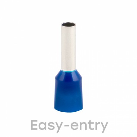 Наконечник штыревой втулочный изолированный НШвИ 2,5-8 (50шт.) EKF PROxima nhvi-2.5-8