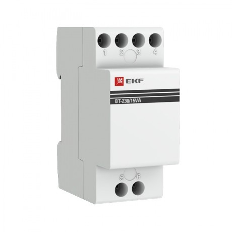 Трансформатор звонковый модульный BT-230В/12-12В 15ВА EKF PROxima bt-230/15va