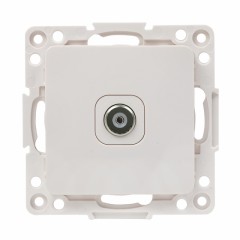 Стокгольм Механизм Розетки TV 1-местной 75Ом 5-862МГц белый EKF PROxima EYA00-027-10