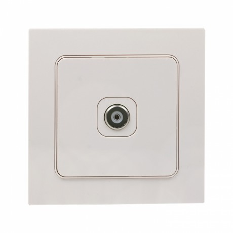 Стокгольм Механизм Розетки TV 1-местной 75Ом 5-862МГц белый EKF PROxima EYA00-027-10