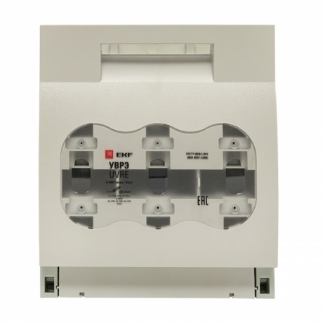 Выключатель-разъединитель УВРЭ 630А откидного типа под предохранители ППН (габ.3) EKF PROxima uvre-630