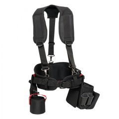Пояс монтажника с 3 сумками и разгрузочными ремнями С-15 EKF Professional C-15