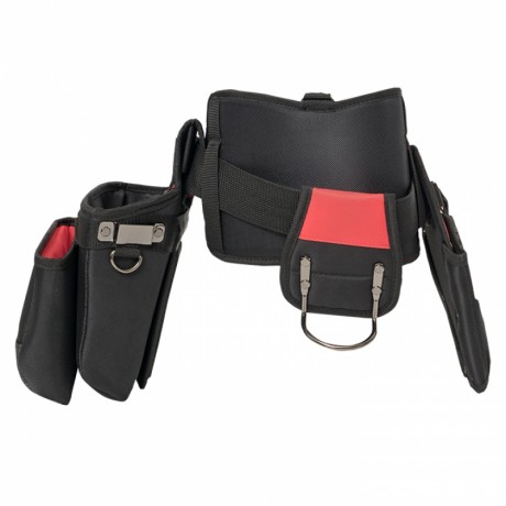 Пояс монтажника с 3 сумками и разгрузочными ремнями С-15 EKF Professional C-15