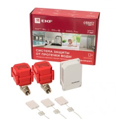 Система защиты от протечки воды AquaExpert 1/2 дюйма EKF AquaExpert-1/2
