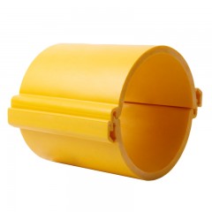 Труба разборная ПНД d160 мм (3 м) 750Н желтая EKF-Plast tr-hdpe-160-750-yellow