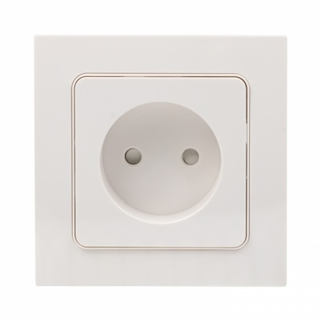 Стокгольм Механизм Розетки 1-местной б/з 10 А белый с защ. штор. EKF PROxima EYR10-022-10