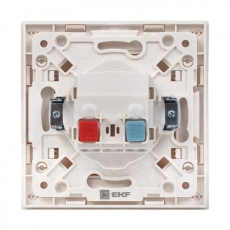 Стокгольм Механизм Розетки 1-местной б/з 10 А белый с защ. штор. EKF PROxima EYR10-022-10
