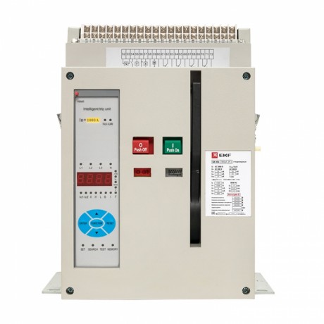 ВА-450 1000/1000А 3P 50кА стационарный EKF PROxima mccb450-1000-1000