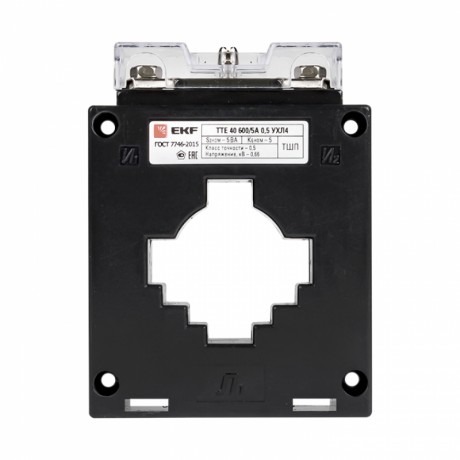 Трансформатор тока ТТЕ-40-600/5А класс точности 0,5S EKF PROxima tte-40-600-0.5S