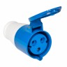 Розетка переносная 213 2Р+РЕ 16А 220В IP44 EKF PROxima ps-213-16-220
