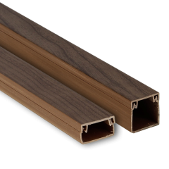 Канал кабельный (16х16) (84 м) темное дерево EKF-Plast kk-16-16d